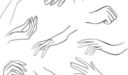 画漫画人物手,指尖上的艺术魅力